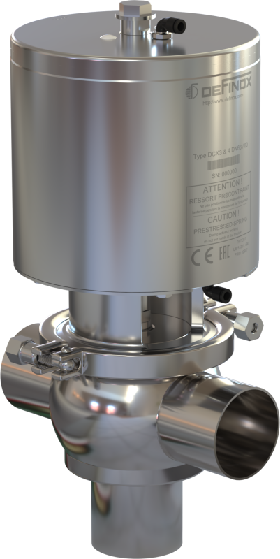 DCX3_DOUBLE_EFFET] - Shut Off Valve DCX3 | Definox